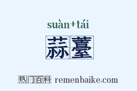 蒜薹是什么意思的图片